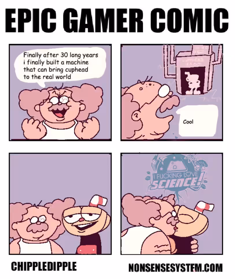 epic gamer comic - my keeby10 entry