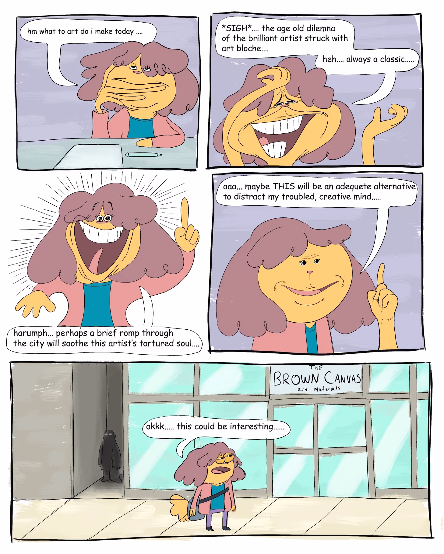 relatable artist comic - 1