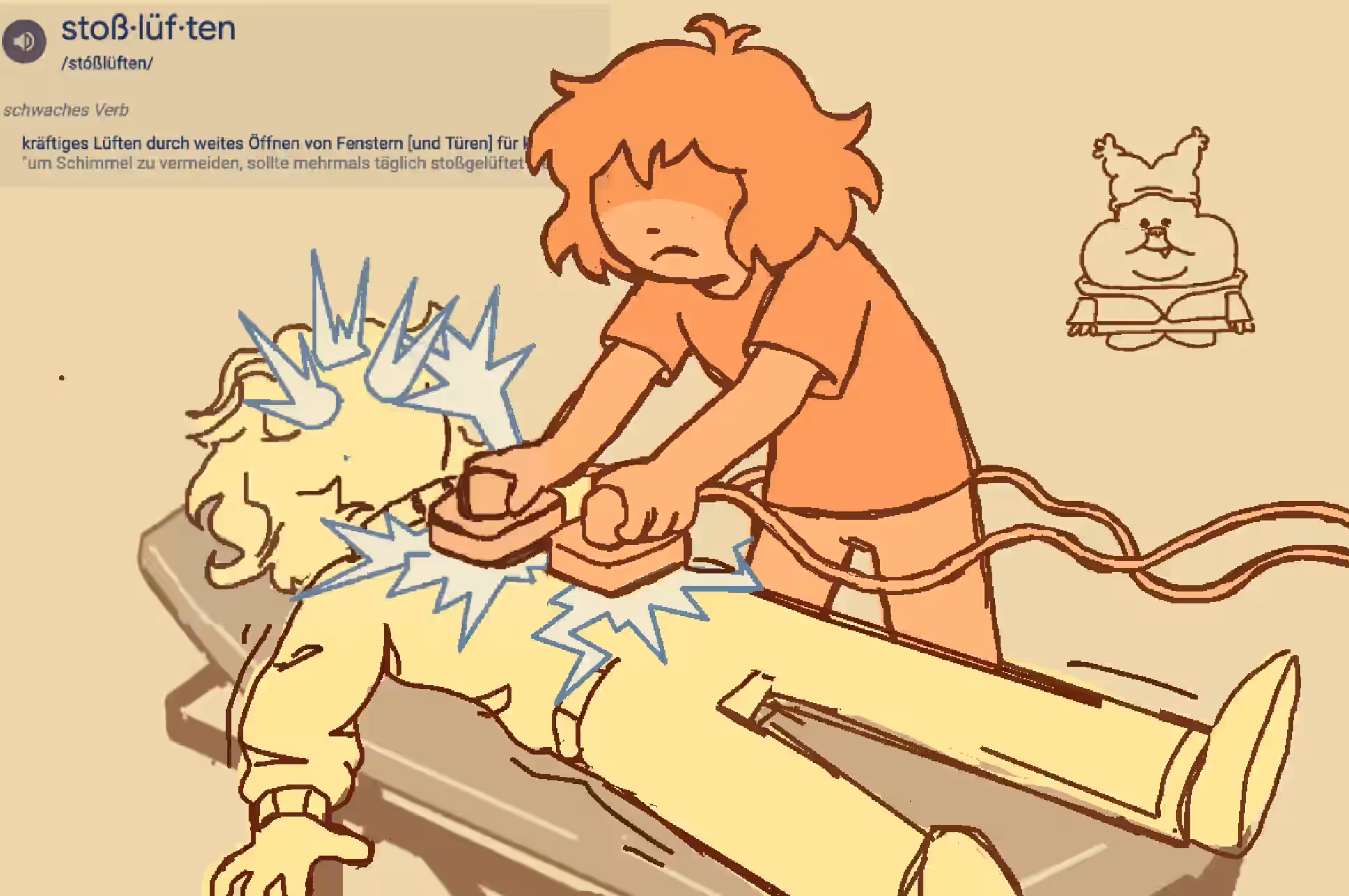 stoßlüften - aka shock ventilation