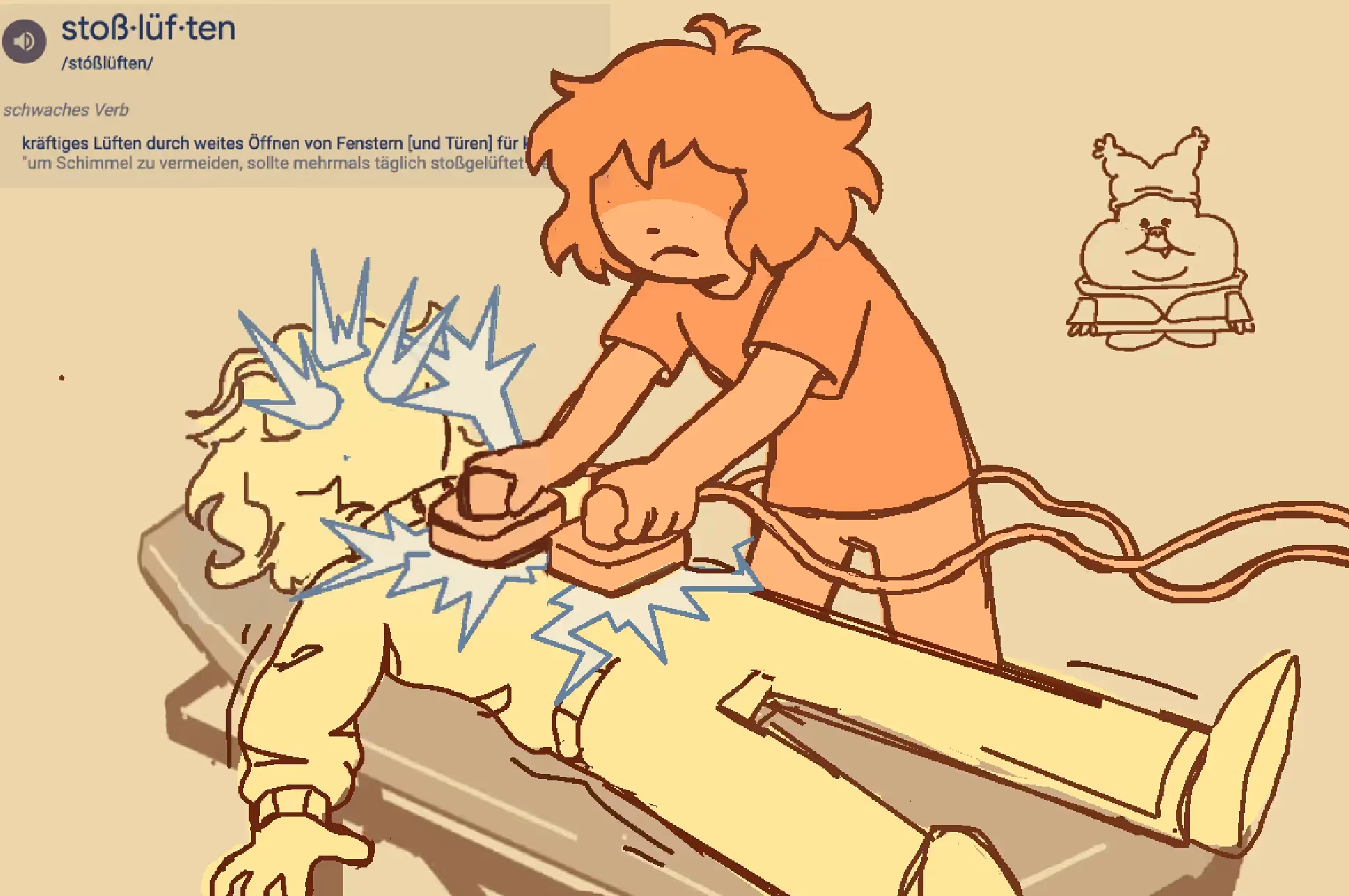 stoßlüften